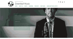 Desktop Screenshot of greenleafmusic.com